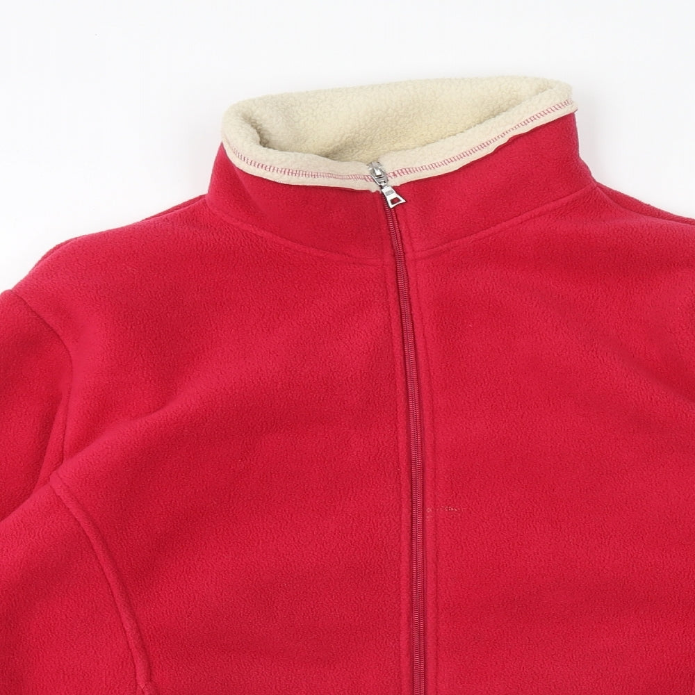 //text.. Womens Pink Jacket Size XL Zip