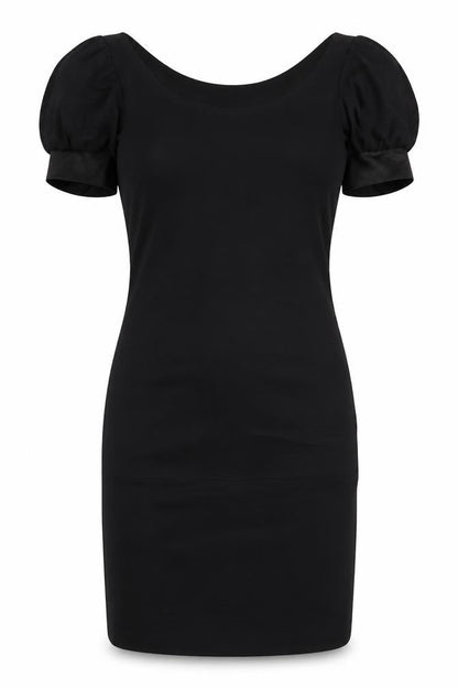 WEST WEBB Womens Black Polyester A-Line Size 12 Boat Neck Pullover