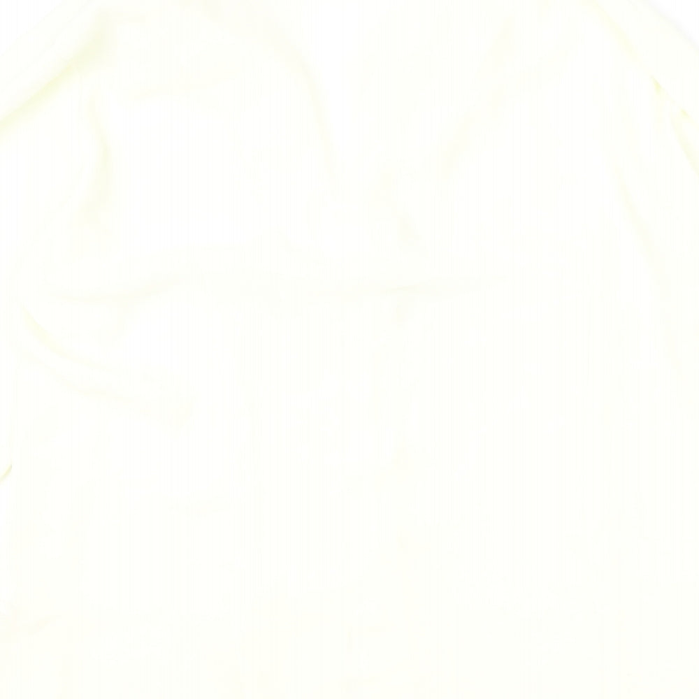 Womens UK Size 12 Marks and Spencer Ivory Basic Button-Up