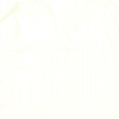 Womens UK Size 12 Marks and Spencer Ivory Basic Button-Up
