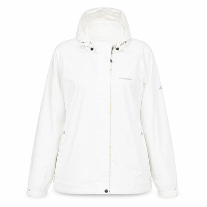 FIVE SEASONS Womens Ivory Windbreaker Jacket Size 10 Zip