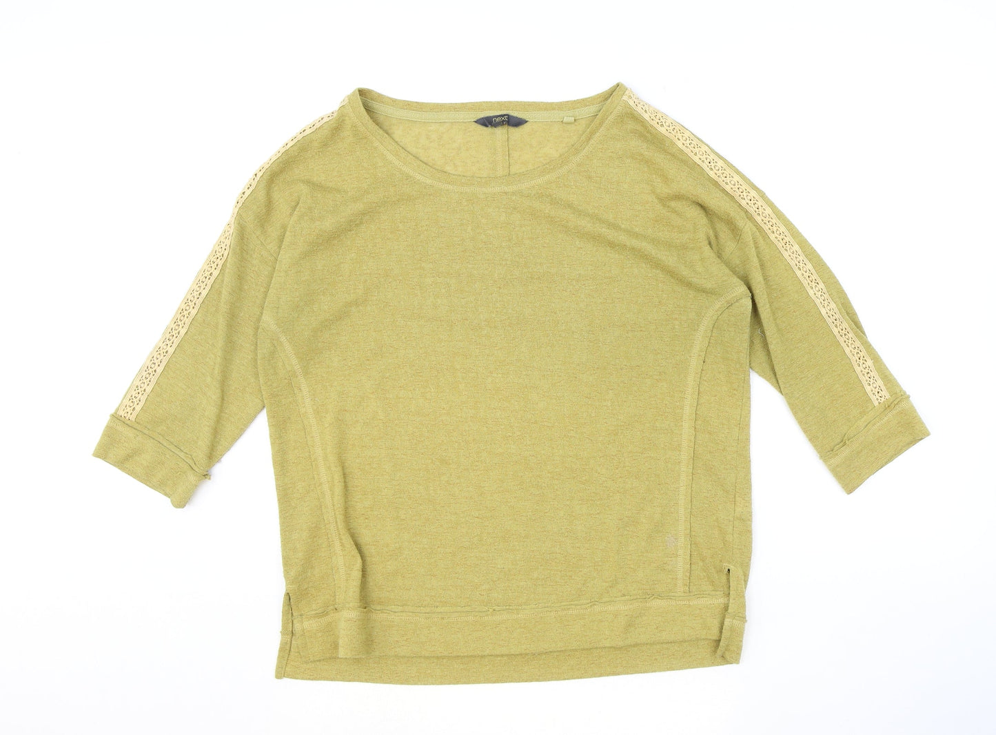 Womens UK Size 14 NEXT Yellow Pullover Jumper