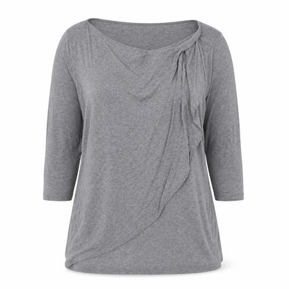 Ann Taylor Womens Green Viscose Basic T-Shirt Size XL Boat Neck