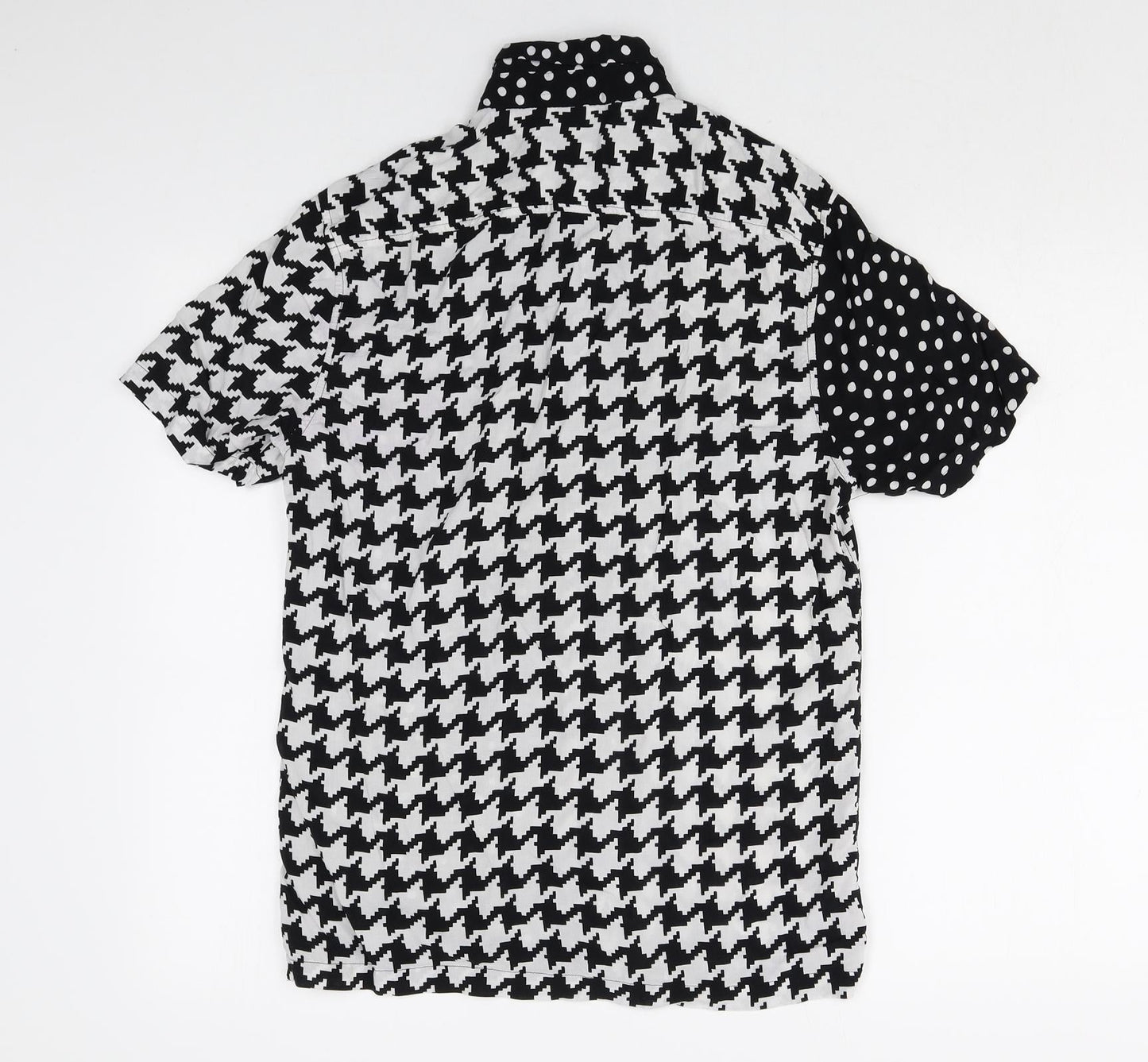 Womens UK Size S ASOS Multicoloured Basic Button-Up