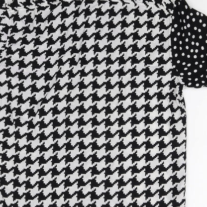 Womens UK Size S ASOS Multicoloured Basic Button-Up