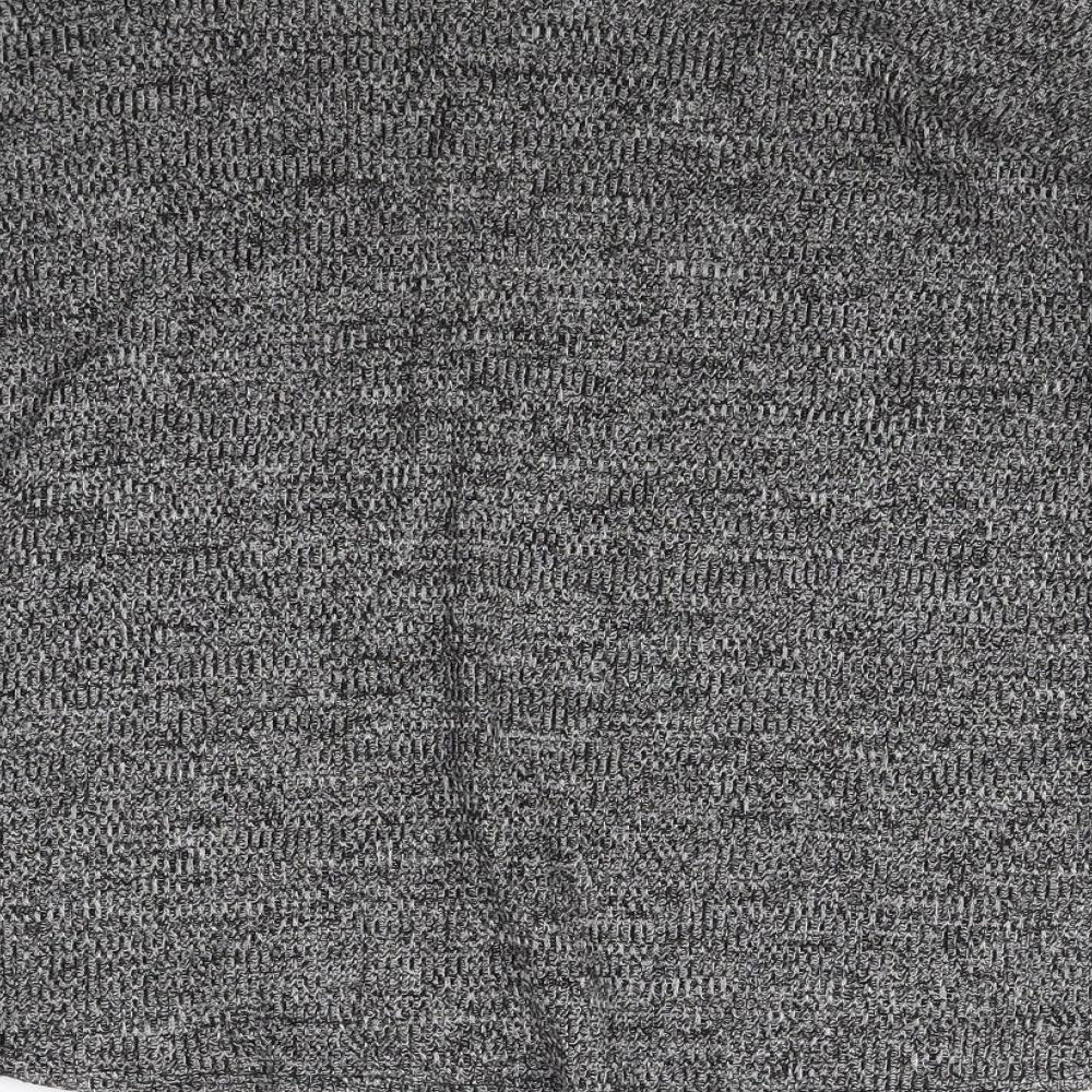 Womens UK Size S Divided Grey Pullover Jumper