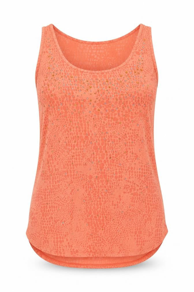 Womens UK Size 10 NEXT Pink Basic Tank