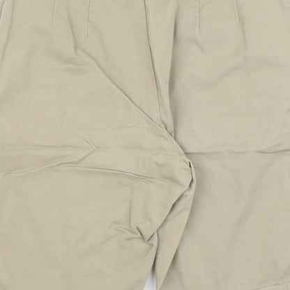 Gap Womens Beige Cotton Bermuda Shorts Size 8 L11 in Regular Zip