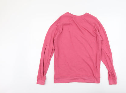 Womens UK Size XS ASOS Pink Pullover Sweatshirt