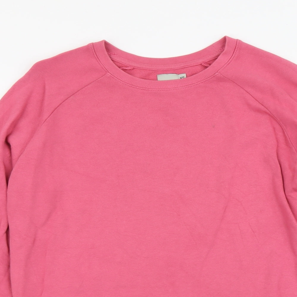 Womens UK Size XS ASOS Pink Pullover Sweatshirt