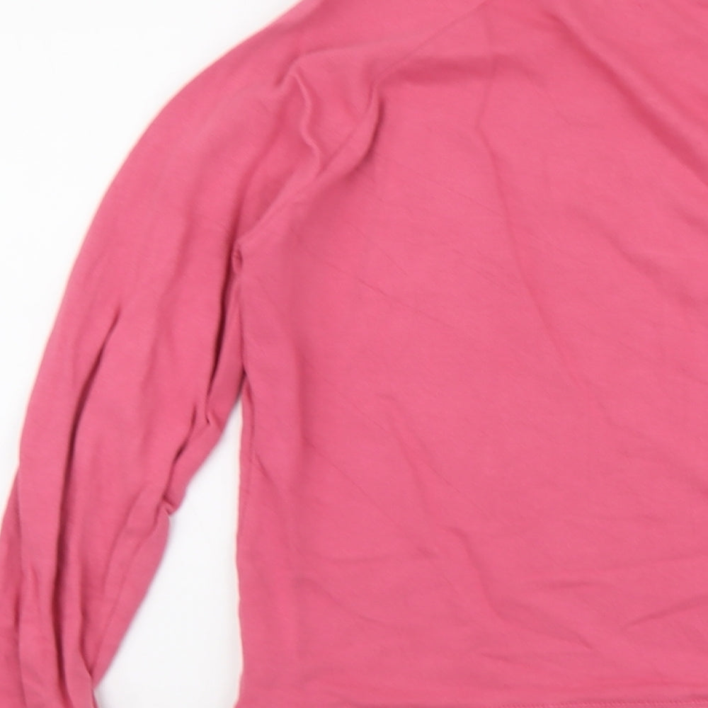 Womens UK Size XS ASOS Pink Pullover Sweatshirt