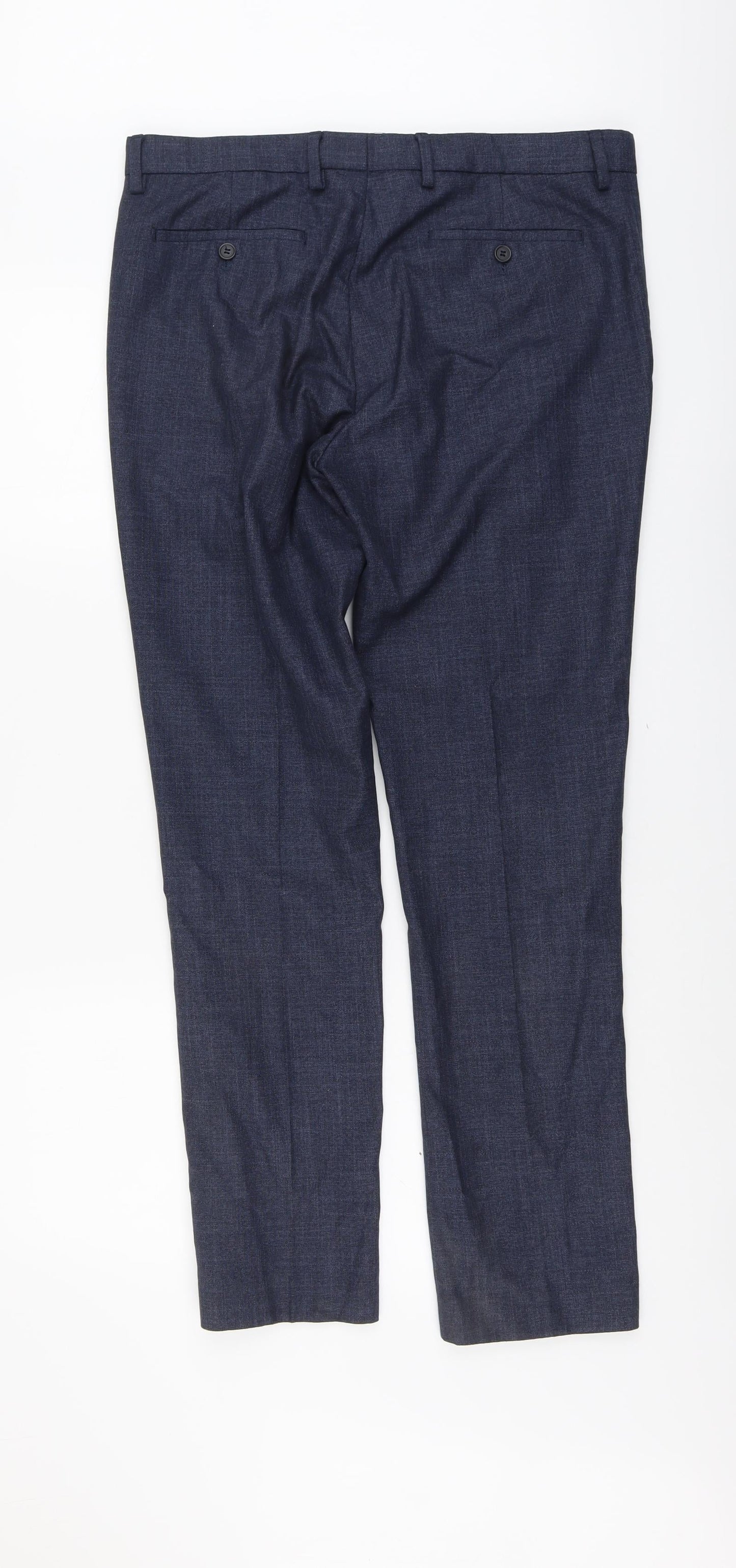Mens UK Size 34 in Cedar Wood State Regular Fit  Beige Trousers