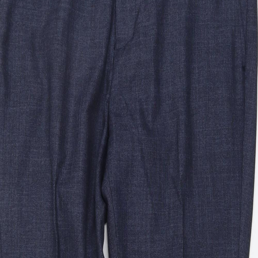 Mens UK Size 34 in Cedar Wood State Regular Fit  Beige Trousers