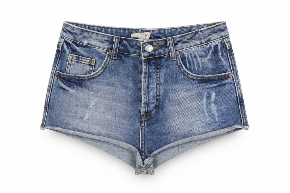 Womens UK Size 28 in Topshop Regular Fit Hot Pants Shorts