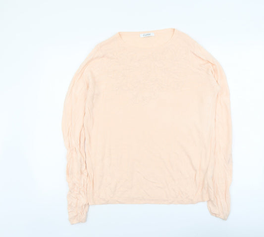 Womens UK Size 14 Marks and Spencer Pink Pullover Jumper