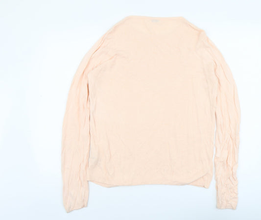 Womens UK Size 14 Marks and Spencer Pink Pullover Jumper