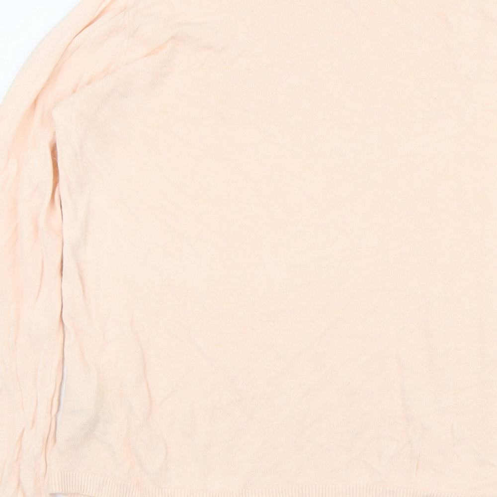Womens UK Size 14 Marks and Spencer Pink Pullover Jumper