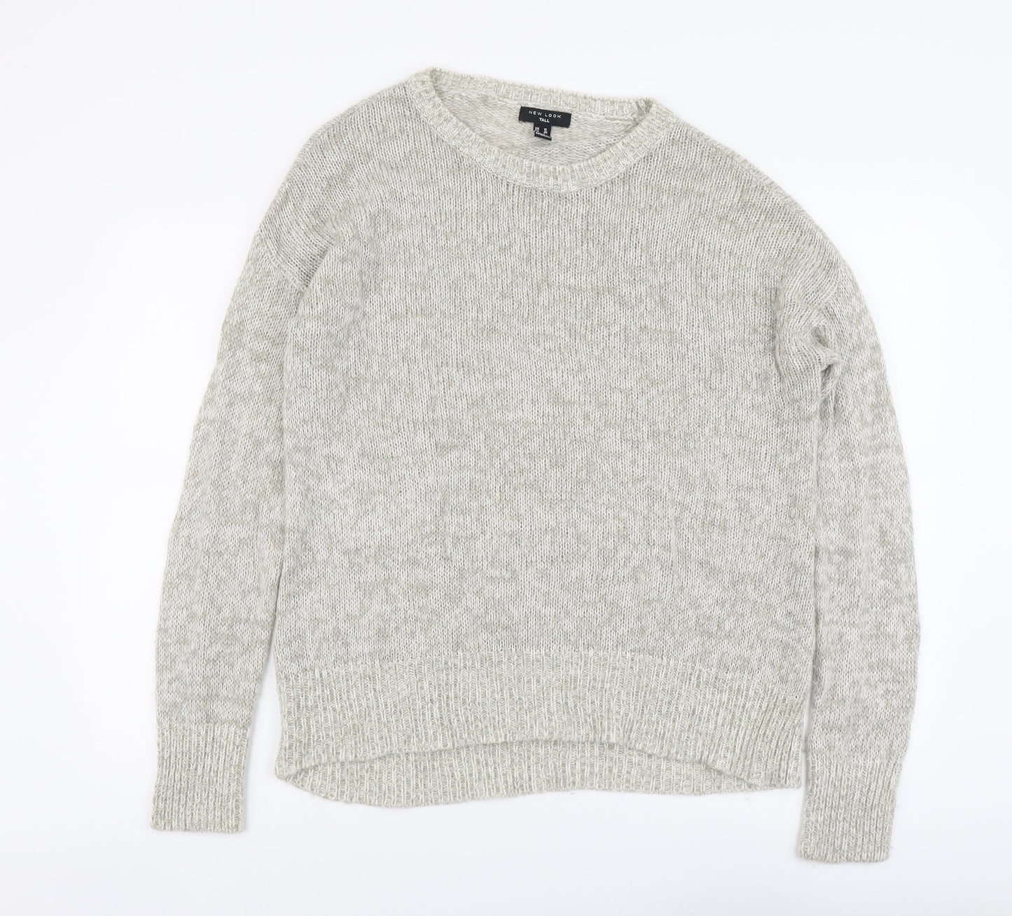 Womens UK Size 12 New Look Beige Pullover Jumper
