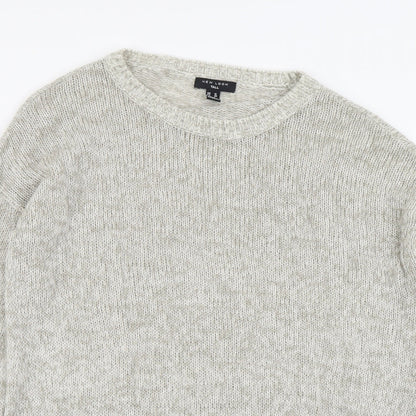 Womens UK Size 12 New Look Beige Pullover Jumper