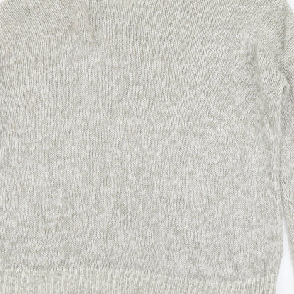 Womens UK Size 12 New Look Beige Pullover Jumper