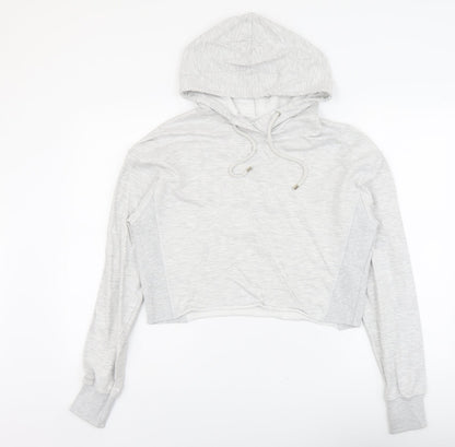 Primark Womens Grey Cotton Pullover Hoodie Size S Pullover