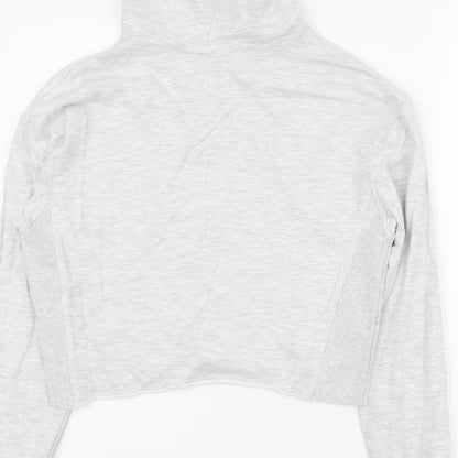 Primark Womens Grey Cotton Pullover Hoodie Size S Pullover