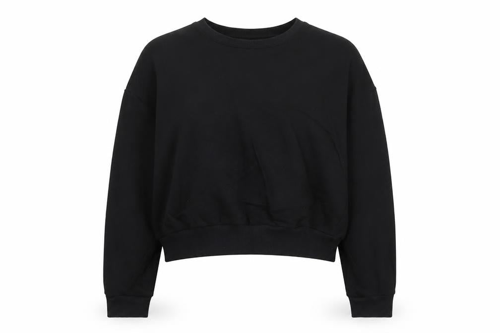 Womens UK Size 12 ASOS Black Pullover Sweatshirt