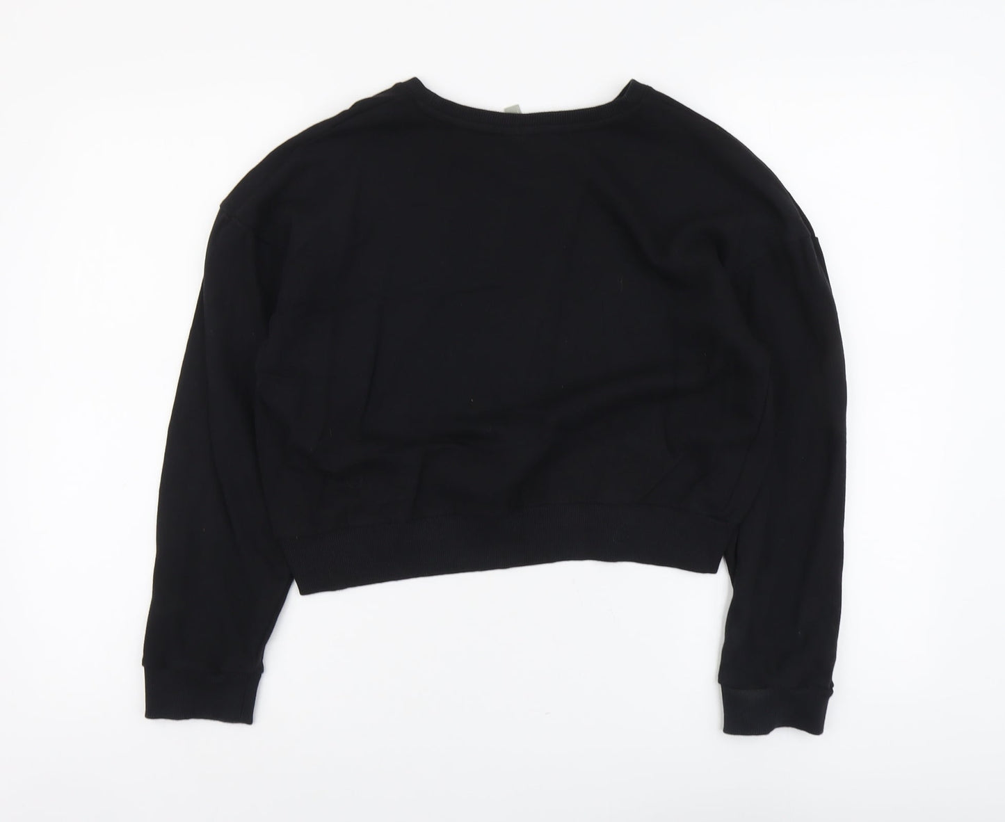 Womens UK Size 12 ASOS Black Pullover Sweatshirt