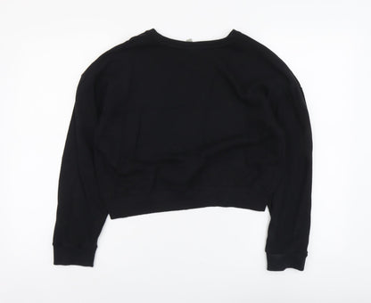 Womens UK Size 12 ASOS Black Pullover Sweatshirt
