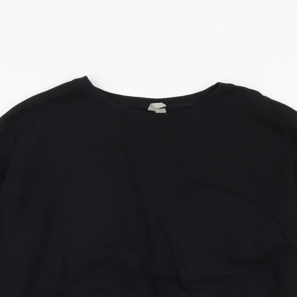 Womens UK Size 12 ASOS Black Pullover Sweatshirt