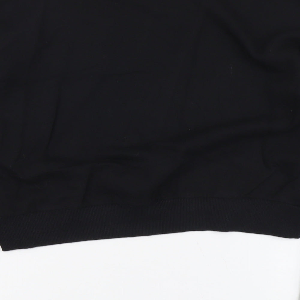Womens UK Size 12 ASOS Black Pullover Sweatshirt