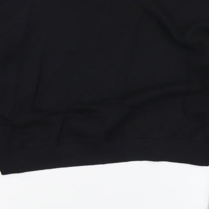 Womens UK Size 12 ASOS Black Pullover Sweatshirt