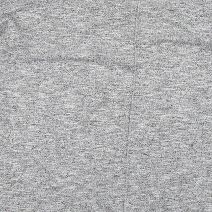 Dunnes Stores Womens Grey V-Neck Polyester Pullover Jumper Size 16