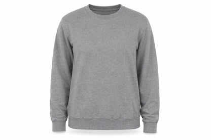 Nadasha Womens Grey Cotton Pullover Sweatshirt Size M Pullover - His Queen