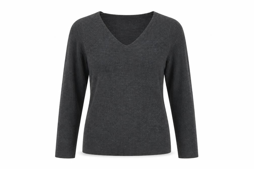 Womens UK Size 8 Marks and Spencer Grey Pullover Jumper