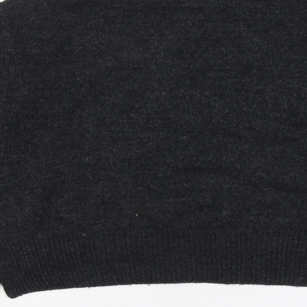 Womens UK Size S Cooperative Grey Pullover Jumper