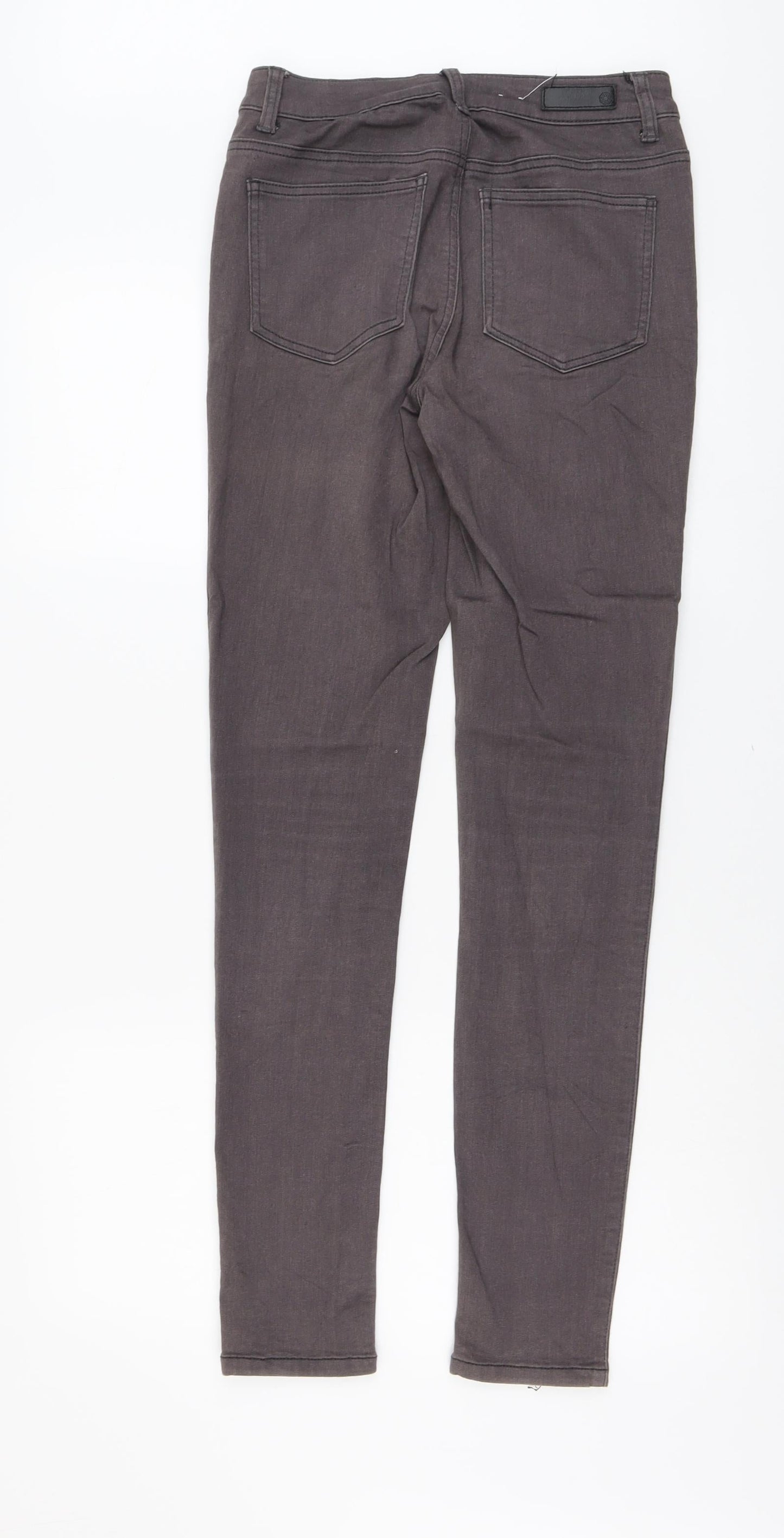 Womens UK Size 26 in Pieces Regular Fit Skinny Grey Jeans