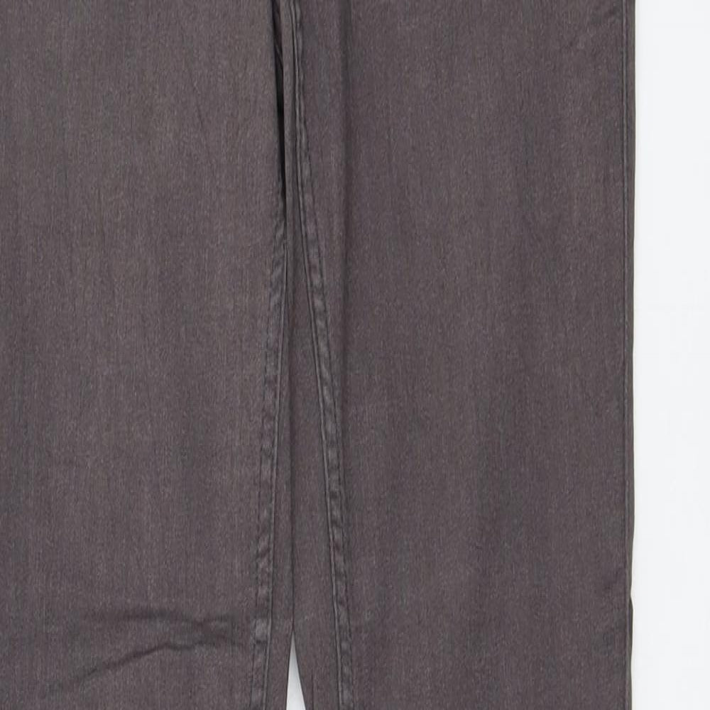 Womens UK Size 26 in Pieces Regular Fit Skinny Grey Jeans