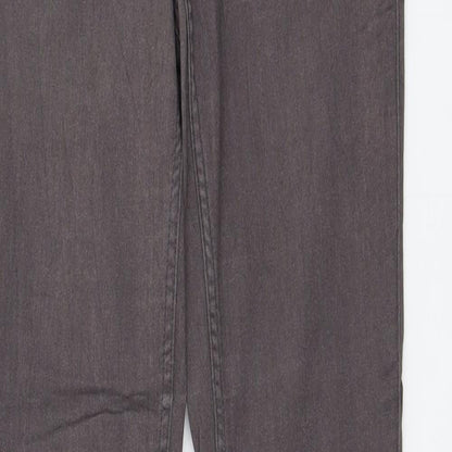 Womens UK Size 26 in Pieces Regular Fit Skinny Grey Jeans