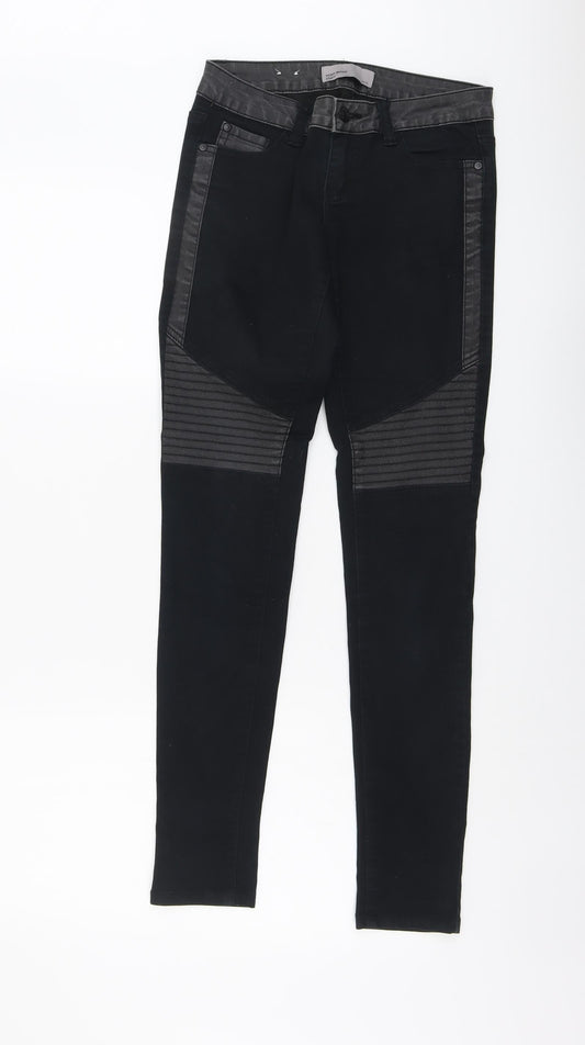 Womens UK Size 26 in VERO MODA Regular Fit Skinny Black Jeans
