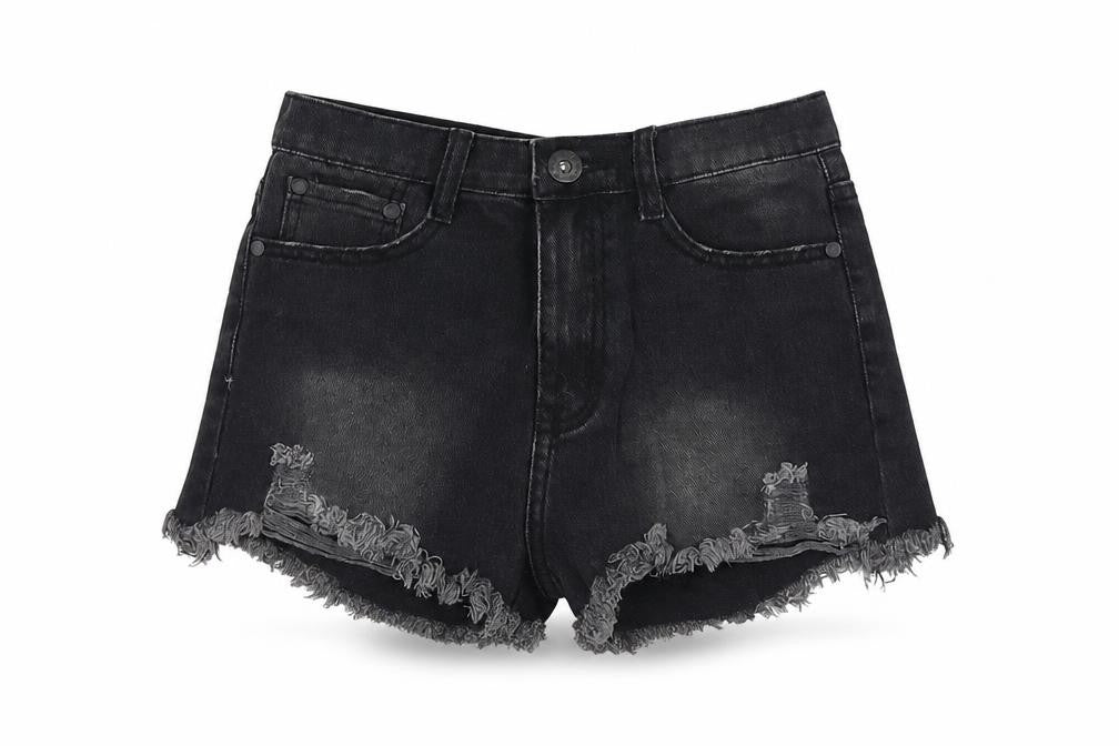 Womens UK Size 10 Glamorous Regular Fit Cut-Off Shorts