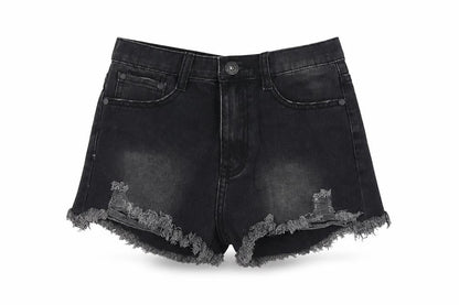 Womens UK Size 10 Glamorous Regular Fit Cut-Off Shorts