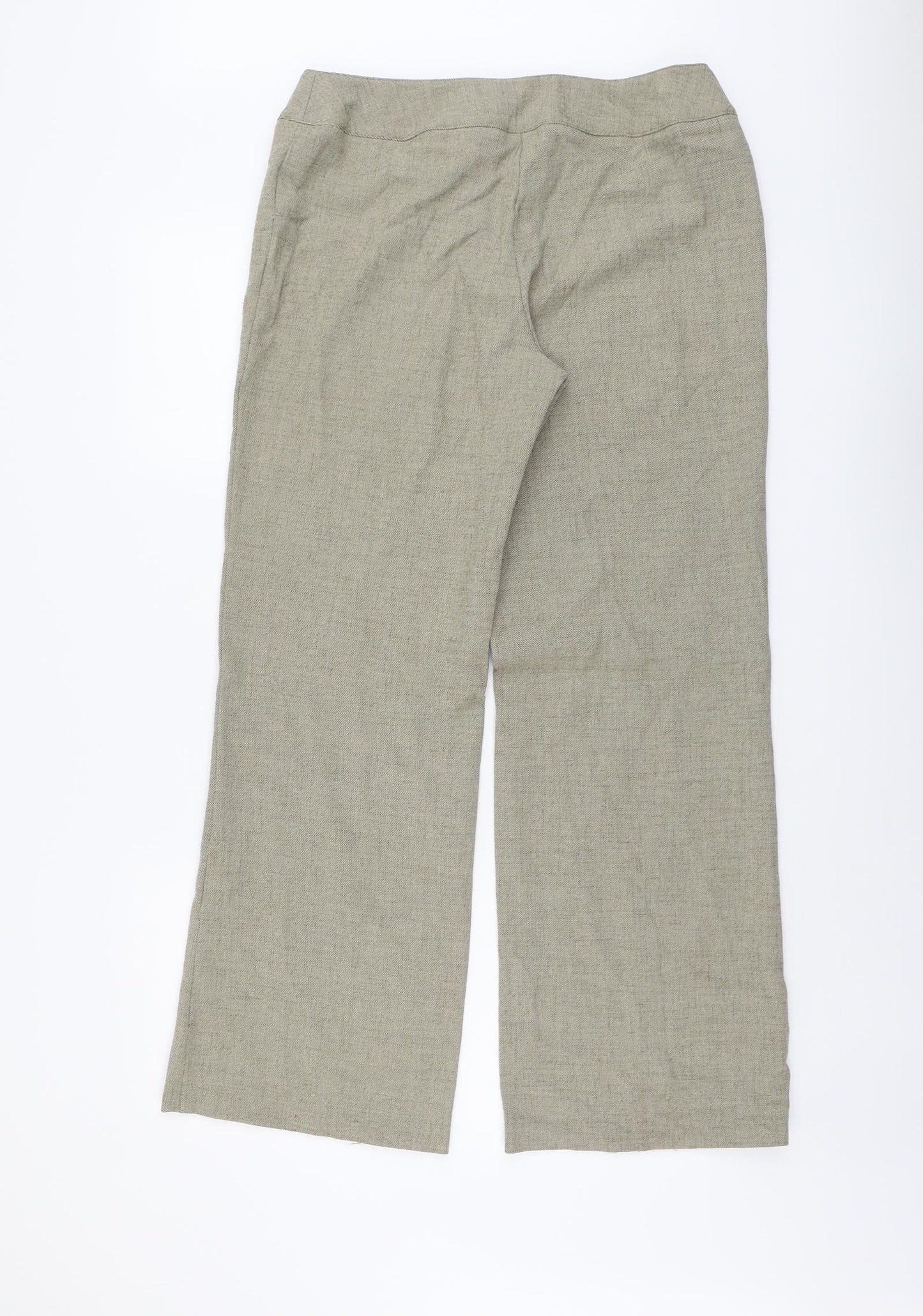 Womens UK Size 14 Berkertex Regular Fit  Beige Trousers