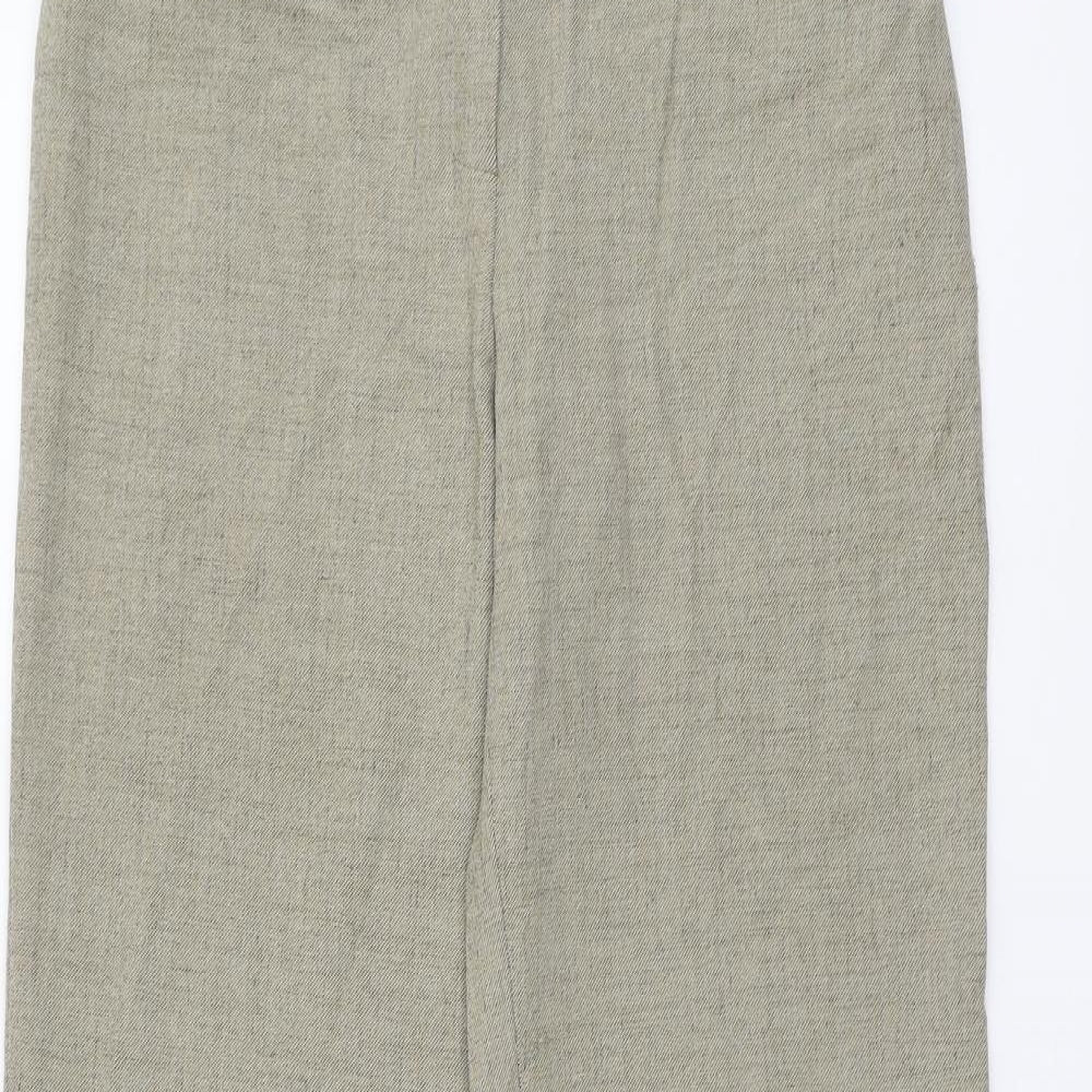 Womens UK Size 14 Berkertex Regular Fit  Beige Trousers