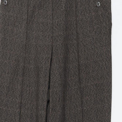Womens UK Size 12 Marks and Spencer Regular Fit  Brown Trousers
