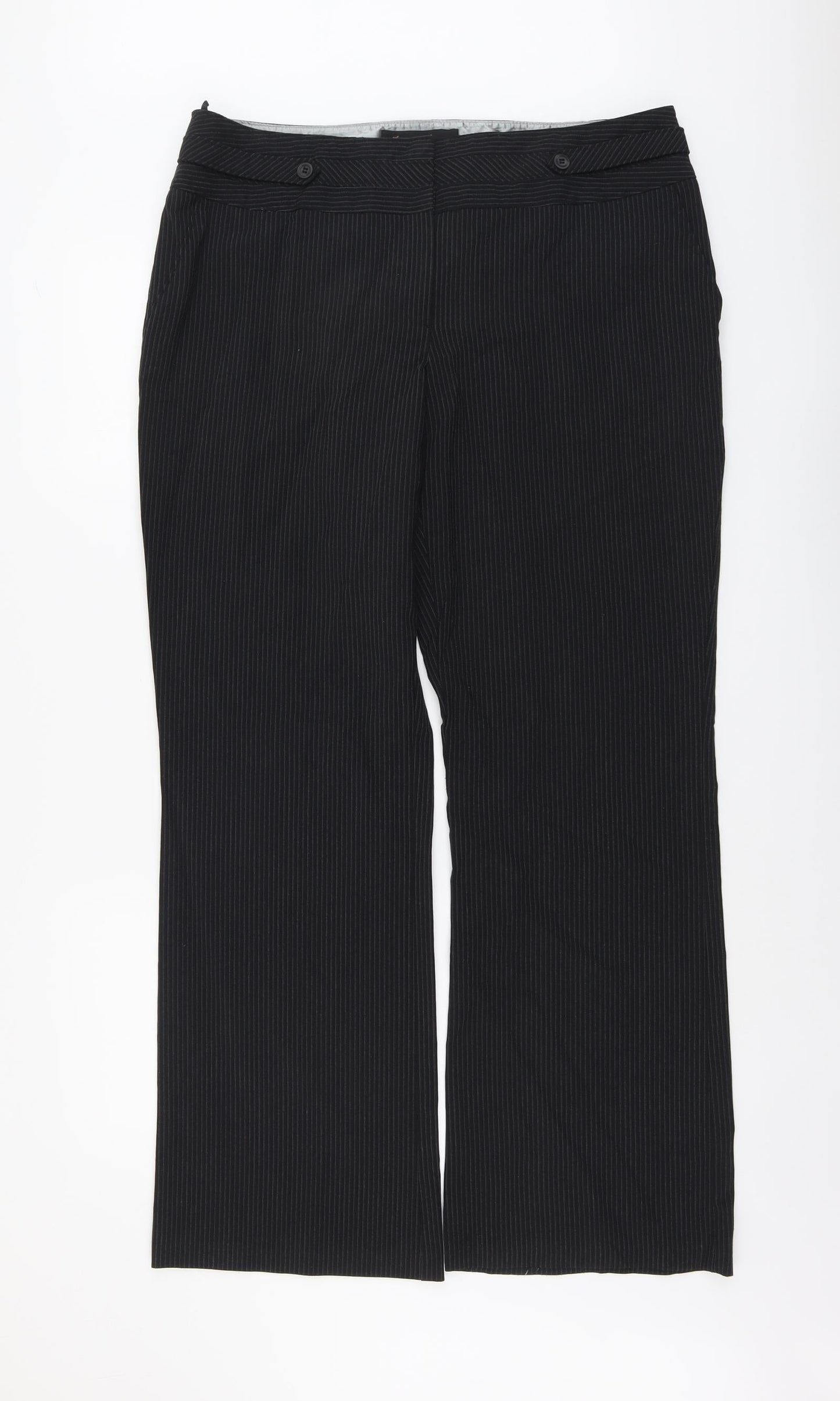 Womens UK Size 18 Evie Regular Fit  Blue Trousers