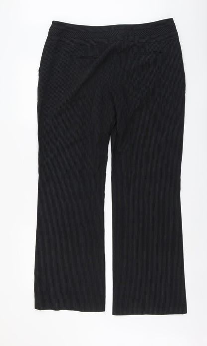 Womens UK Size 18 Evie Regular Fit  Blue Trousers