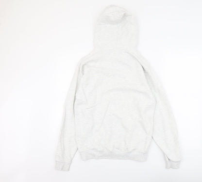 Preworn Womens Grey Cotton Pullover Hoodie Size S Pullover
