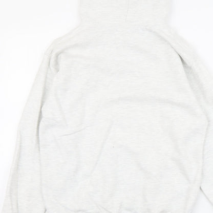 Preworn Womens Grey Cotton Pullover Hoodie Size S Pullover