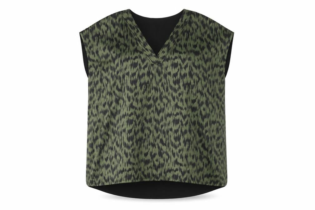 Womens UK Size 10 TU Green Basic Blouse